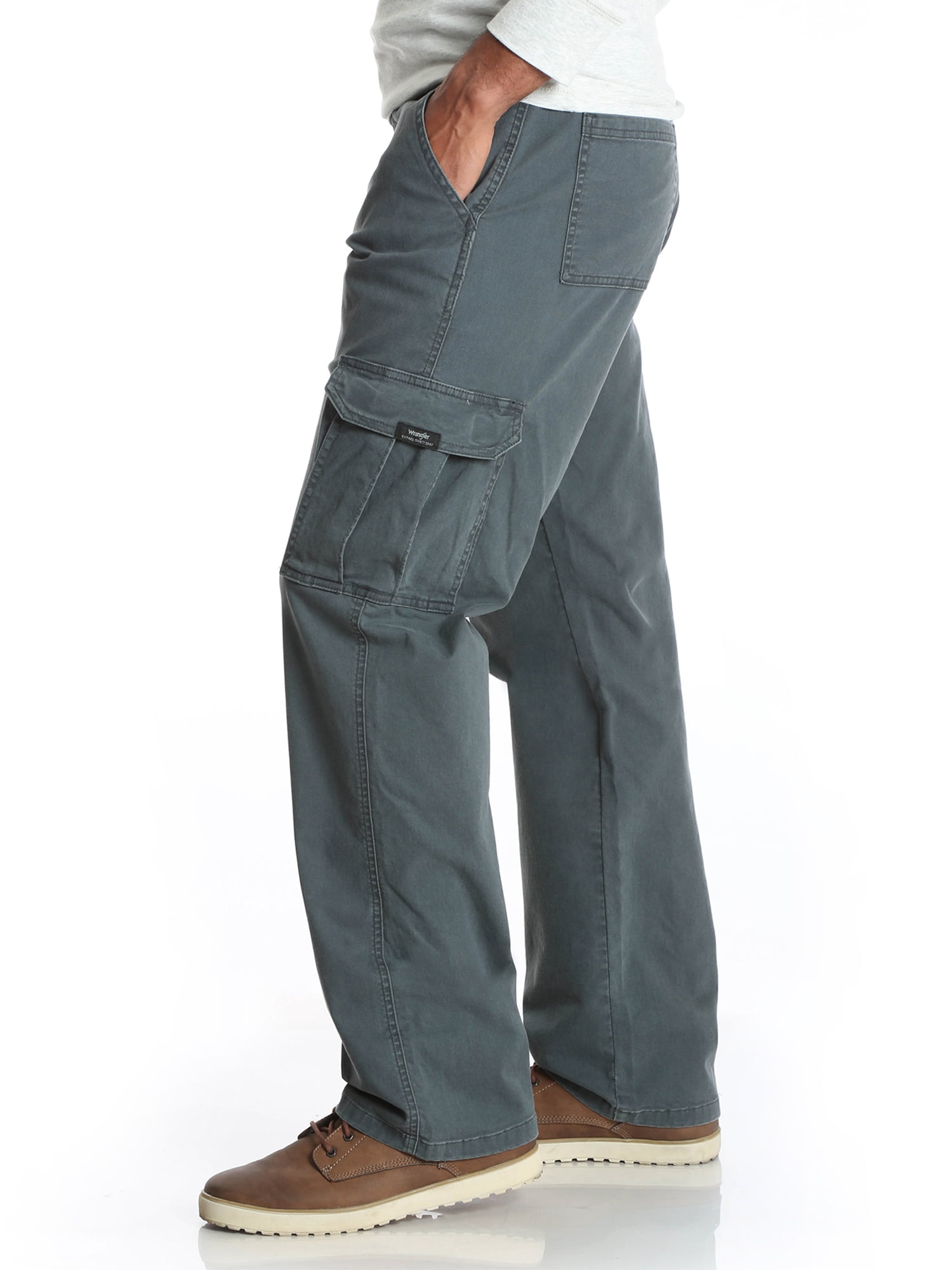 wrangler big men's comfort solution series cargo pant