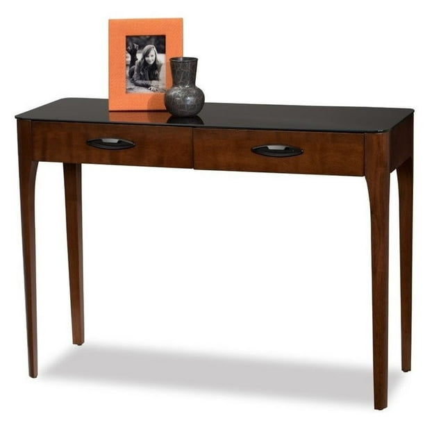 Leick Furniture Obsidian Console Table Com Leick Furniture Obsidian Console Table, Leick Console Table