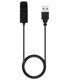 thumbnail image 2 of 20/25 Charger Dock, USB Carga Cradle Charging Cable 1m Black, 2 of 8