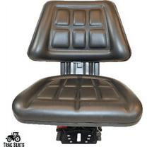 Black TracSeats Tractor Suspension Seat Fits John Deere 5200 5210 5300 5310 5510