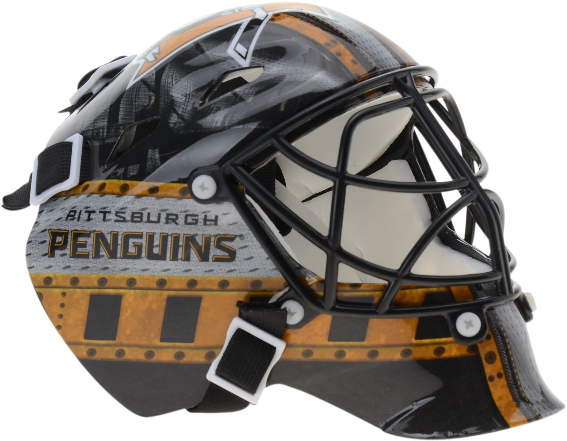 Pittsburgh Penguins Unsigned Franklin Sports Replica Mini Goalie Mask