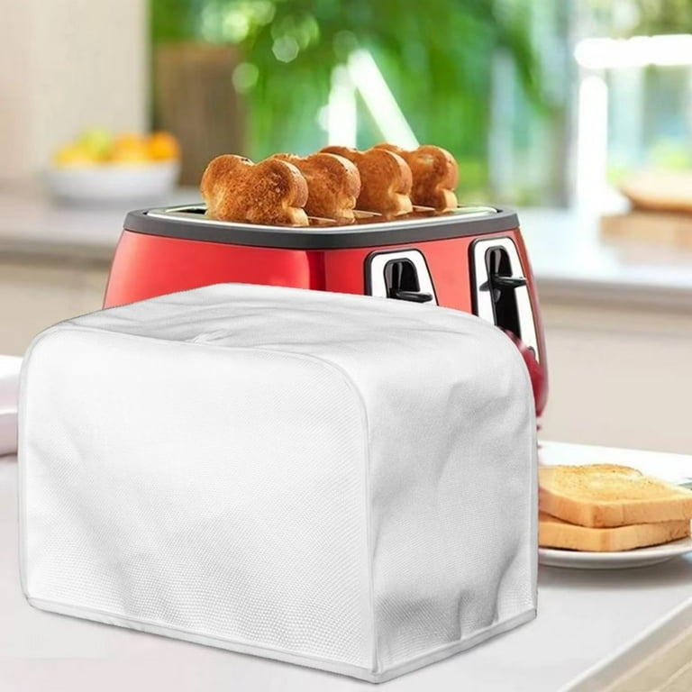 Pzuqiu Butterfly Mushroom Toaster Cover 4 Slice Small Appliance Covers Kitchen Microwave Oven Dust Cover Case Protector Toaster Covers Home