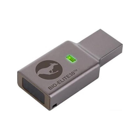 UPC: 0705110113847 | Kanguru Defender Bio-Elite30 16GB Fingerprint USB Flash Drive KDBE3016G