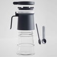 thumbnail image 3 of Gadgets de Cuisine Vendredi Fou TIMIFIS Bouteille d'Assaisonnement Scellée Type Presse Pot d'Assaisonnement Quantitatif Récipient d'Assaisonnement de Cuisine Domestique Pot en Verre Pot à Sucre, 3 of 4