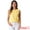 Yellow, variant on DARING DIVA Blouse Sleeveless Jacquard Floral Tank Top XS White