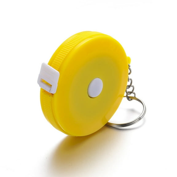 unbranded  Mini Tape Measure Measures Digital Shape Child Father Yellow