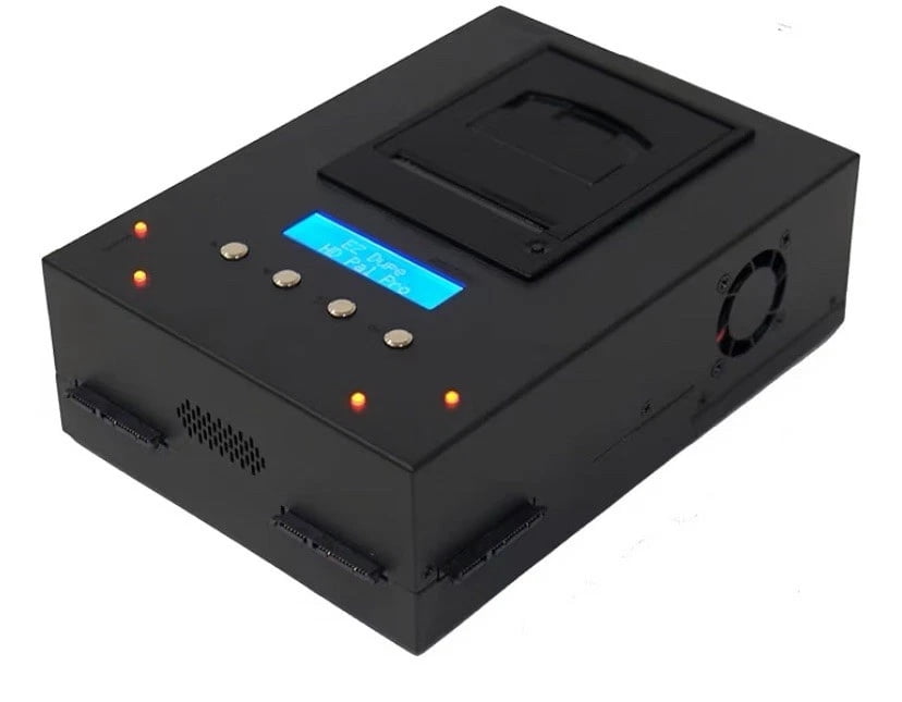 EZ Dupe 1 to 3 Hard Drive Duplicator - SATA HDD SSD Cloner (HD Pal Pro) 36GB/Min