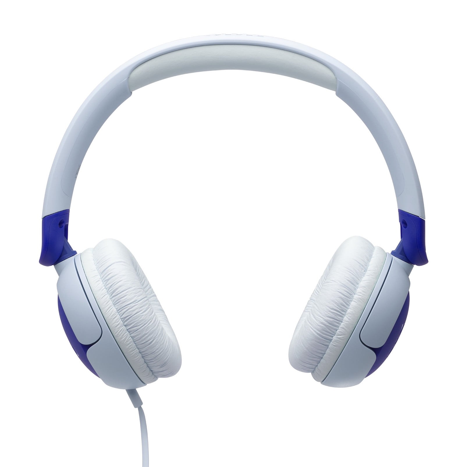 JBL Junior 320 - Colorful, durable wired on-ear headphones with JBL Safe Sound for kids - Blue