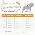 thumbnail image 2 of ZDM Fuzzy Dog Hoodie Dog Sweaters for Large Dogs Soft Double-Sided Plush Fleece Pet Sweater Pet Clothes Coats Hoodie Sherpa Hooded Sweatshirt(Coffee-XXL), 2 of 7