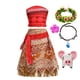 thumbnail image 5 of Girls Moana Vaiana Fantasy Tassel Dress Children Summer Carnival Clothing Set Kids Princess Dress Cosplay Birthday Party Costume, 5 of 5