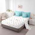 thumbnail image 5 of jejeloiu Farmhouse Goose Twin Bedding Sets 7-Piece,Farm Animal Bedding Comforter Set,Blue White Sheet Sets For Boys Kids,Ultra Soft Home Decor Reversible, 5 of 8