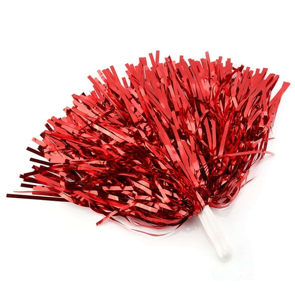 Cheerleading Poms Cheerleading Pom Poms Pompoms Cheer Chear Poms Useful Cheerleader Pom Poms Squad Cheer Sports Party Dance Accessories Red