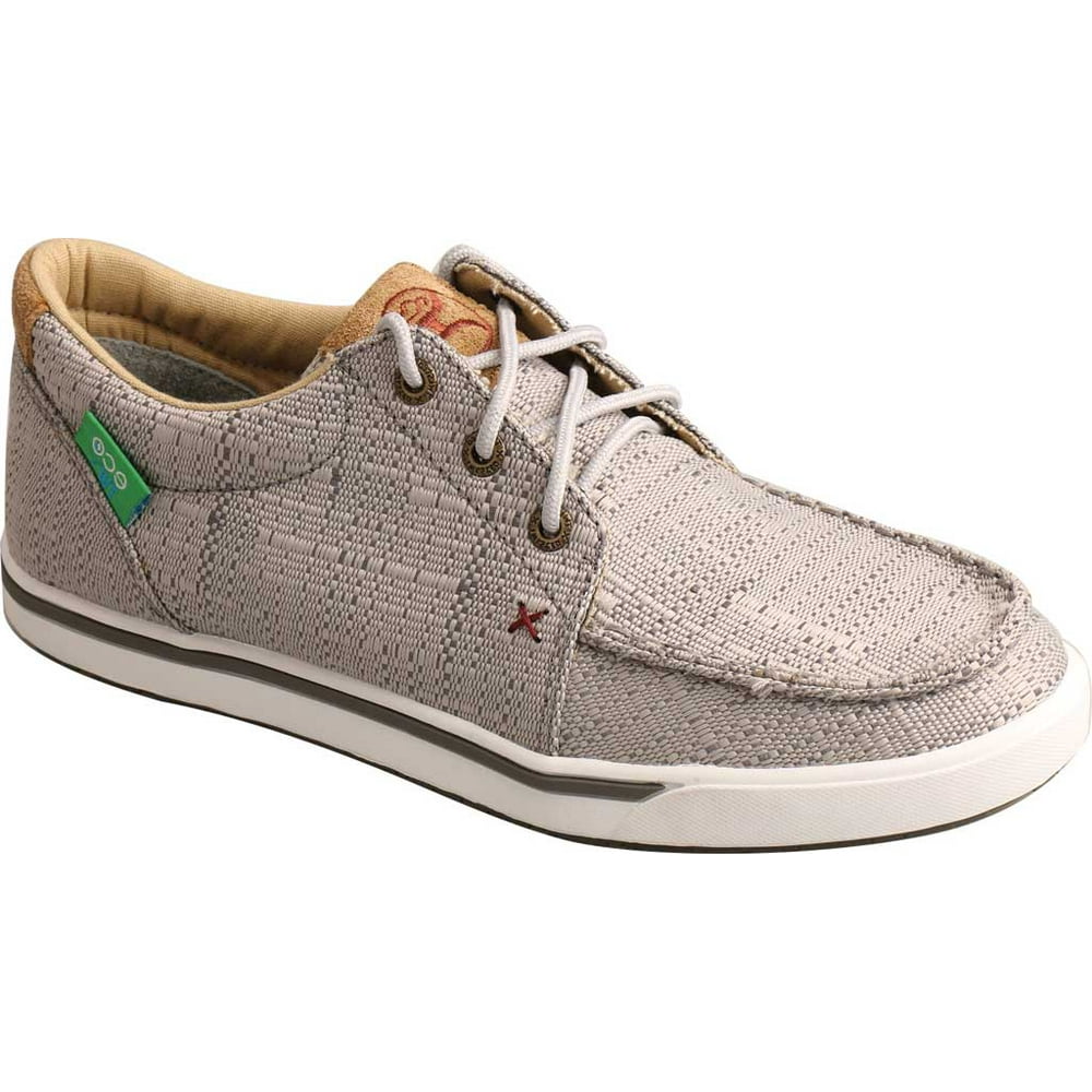 Twisted X Women's Twisted X WHYC009 Hooey Sneaker Light Grey Fabric 7