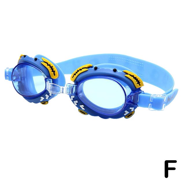 Lunettes de Natation Anti-Buée pour Enfants, Design Étanche pour Filles, Lentilles Transparentes, Sangles Confortables pour Piscine