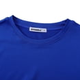 thumbnail image 6 of Men's Short Sleeve Compression Shirts Cool Dry Sports Base Layer Athletic Undershirts Workout Gym T-Shirt  Running Tops Blue L, 6 of 9