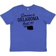 thumbnail image 3 of Inktastic Someone in Oklahoma Loves Me Youth T-Shirt, 3 of 5