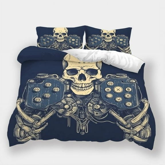 Comforter Cover Set Teen Adult High Quality Bedspreads Gamer Bedroom Decor Bedding Set,Full (80"x90")