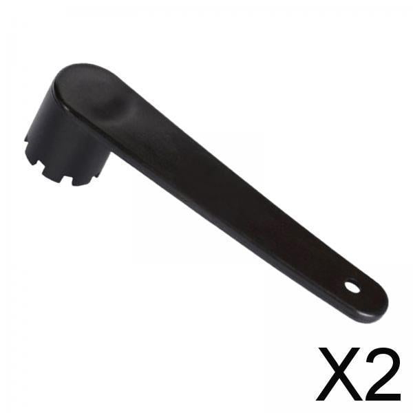 2x Llave de válvula de aire, llave de válvula, herramienta de instalación de válvula, palanca de extracción de válvula, reparación 2 piezas