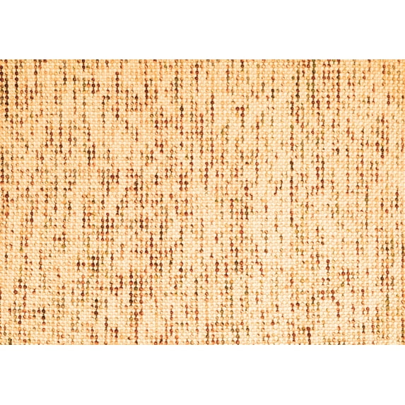 Ahgly Company Indoor Rectangle Solid Orange Modern Area Rugs, 8' x 12'