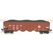 Bowser HO Scale H21a 4-Bay Coal Hopper Pennsylvania/PRR Circle Keystone #407044