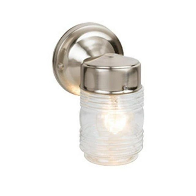 Jarre à Gelée Extérieure Downlight&44; 4,5 x 7,5 Po Satin Nickel Finition