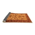 thumbnail image 2 of Ahgly Company Indoor Rectangle Oriental Orange Industrial Area Rugs, 5' x 7', 2 of 4