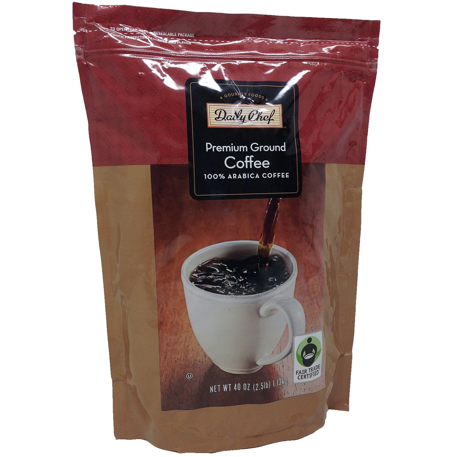 Daily Chef Premium Ground Coffee (40 oz.) - Walmart.com - Walmart.com