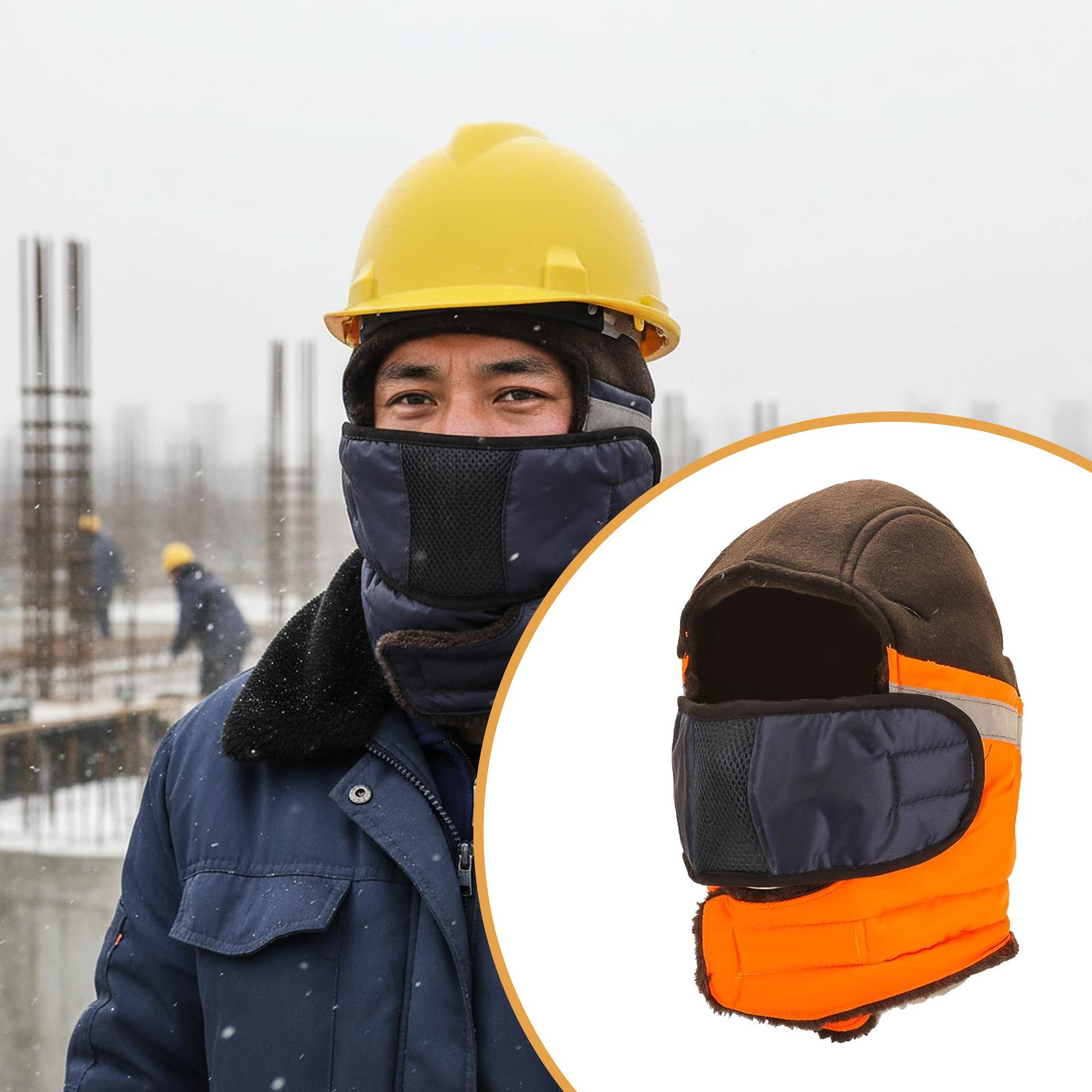 Winter Helmet Liner Hard Hat Liner Warm Lining Insulated Cotton Material for Construction Sites Men Women
