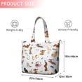 thumbnail image 4 of Cartoon Dachshund Travel Tote Bags for Women Carry On,Large Weekender Bags for Women Travel,Multi Functional Duffle Bag for Work,Shopping,Sports, 4 of 5