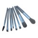 thumbnail image 5 of Juego de 8 brochas de maquillaje, juego de brochas de maquillaje Delaman, brochas para polvos faciales para mezclar cosméticos profesionales portátiles(Azul), 5 of 5