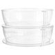 thumbnail image 5 of 2 cubiertas transparentes para alimentos para mesa, ideales para el hogar y el restaurante., 5 of 8