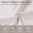 thumbnail image 4 of Christopher Knight Home California King Upholstered Bed Frame, Linen Fabric Pillow-Back Headboard, Solid Wood Frame, White, 4 of 11