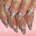 thumbnail image 7 of JROCHE 24 Pieces Reusable Holiday Nail With Festive Patterns Light weight Nail Stickers, 7 of 7