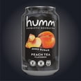 thumbnail image 7 of Humm Kombucha Zero Sugar Drink, Peach Tea, 16 Pack, 12 oz Cans, 7 of 7