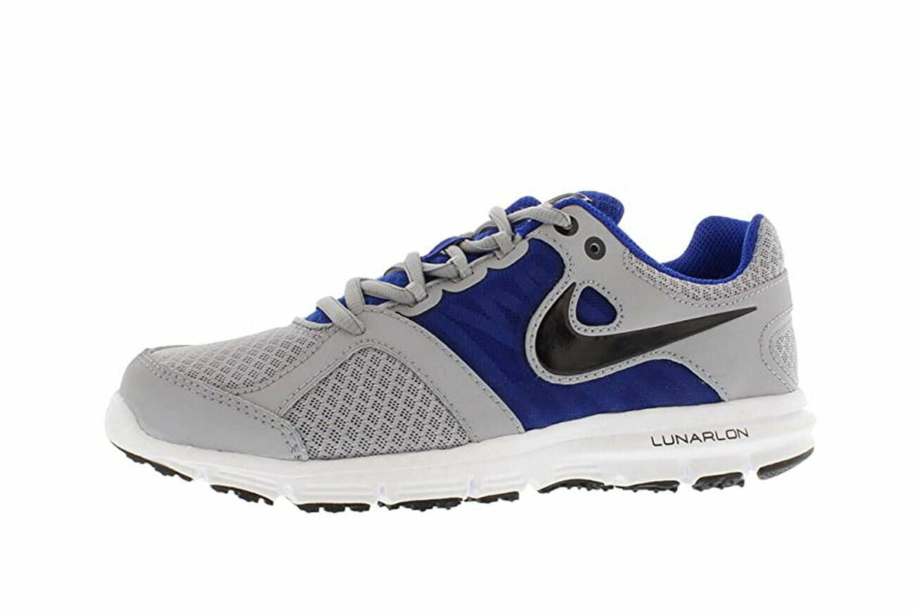 Nike Lunar Forever GS Kids' Running Shoes Gray and Blue - Walmart.com