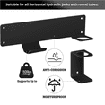 thumbnail image 4 of Wall Mount Floor Jack Stand Rack Organizer, Car Hydraulic Trolley Jack Stands Holder Wall Storage Rack Mount Brackets, 4 of 6