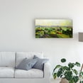 thumbnail image 3 of Trademark Fine Art 'Dawns Early Light Green' Canvas Art by Allan Friedlander, 3 of 3