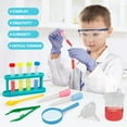 thumbnail image 4 of Lesheng Disfraz de científico espacial para niños, bata de laboratorio con kit de experimentos científicos, disfraces y juegos de simulación para niños y niñas de 4 a 8 años, 4 of 5