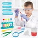 thumbnail image 4 of Lesheng Disfraz de científico espacial para niños, bata de laboratorio con kit de experimentos científicos, disfraces y juegos de simulación para niños y niñas de 4 a 8 años, 4 of 5