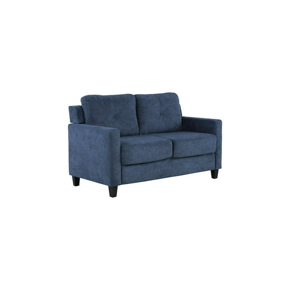 Acme Furniture Horatio Loveseat in Navy Chenille