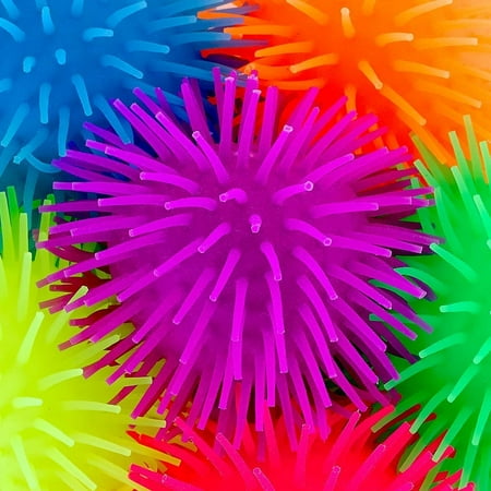 Everything You Need | Puffer Balls - 6 Pack Assorted Colors Blue Green Orange