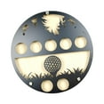 thumbnail image 2 of funtasica Golf Ball Display Case Golf Ball Holder Display Sturdy Simple Iron Artwork Ornament Collectible Metal Silhouette Wall Mounted, 2 of 8