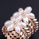 thumbnail image 5 of Bufanda de seda Zulema Clip Hebil Elegante oro, 5 of 8