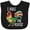 AB-Black, variant on Inktastic Farmer I Rule the Roost Rooster Boys or Girls Baby Bib