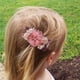 thumbnail image 4 of Juego de pinzas para el pelo con forma de flor Cherrboll, 3 unidades, florales, para bebé niña, 4 of 7