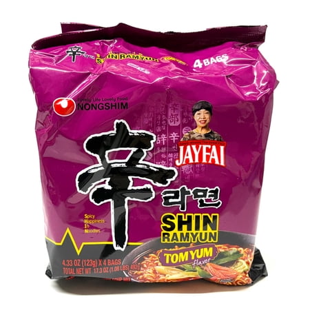 Nongshim Shin Ramen Jayfai Tom Yum 4PK