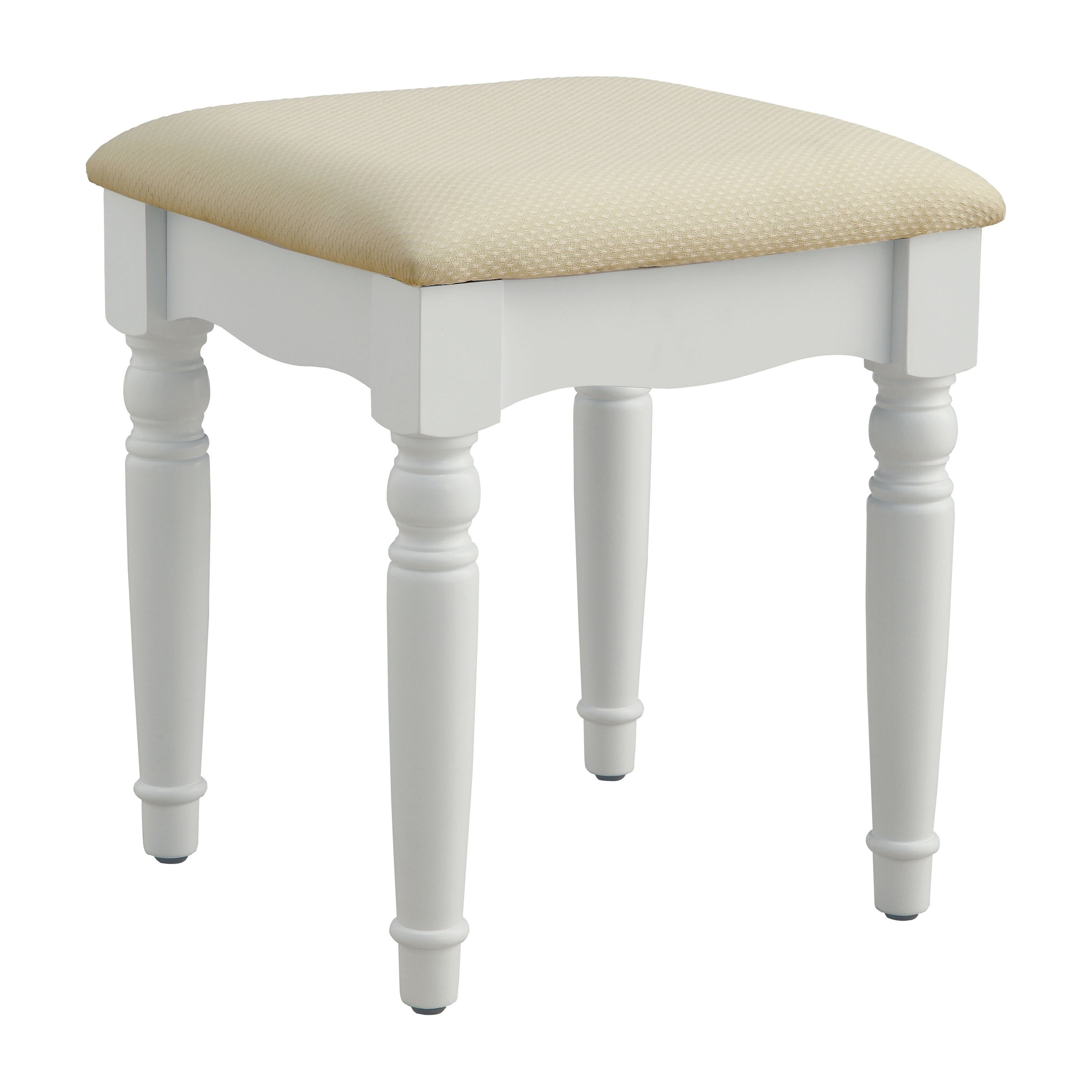 Furniture of America Olivia Transitional 3-Piece Vanity Set, White
