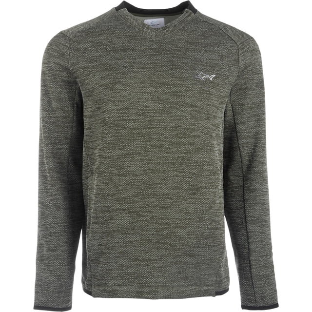 Greg Norman - Sudadera elástica ligera para hombre, verde, pequeña