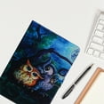 thumbnail image 7 of New Galaxy Tab A 10.1 2019 Case, Dteck Lightweight Folio Flip Stand Case Cover with Card Slots For Samsung Galaxy Tab A 10.1 inch Tablet [SM-T510/T515], 22# Painting Owl, 7 of 7