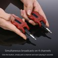 thumbnail image 3 of summina Wireless transceiver,Battery 100 Feet Wireless Audio Receiver Audio Receiver Built-in Siuke Buzhi Wireless Huiop Audio, 3 of 6